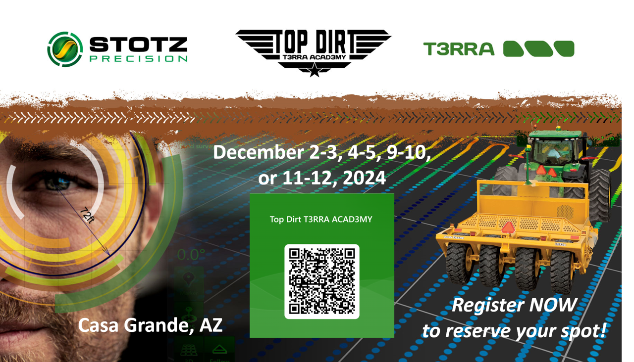 Stotz Precision | T3RRA Top Dirt Academy - Register Now!
